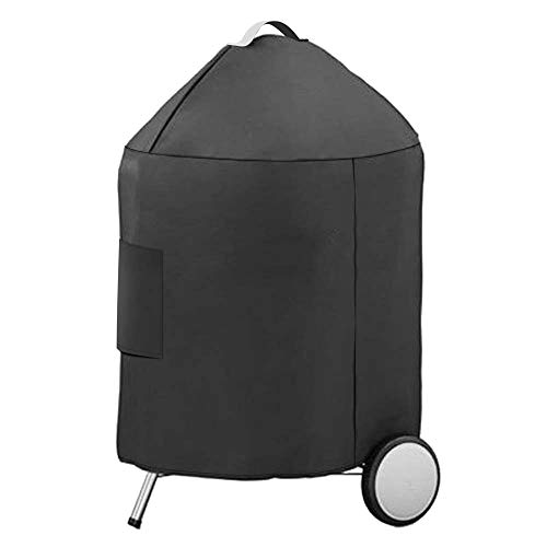 Denmay 7148 - Funda para Parrilla Weber de 18 Pulgadas, Piezas de Repuesto para Weber 441001 Original Kettle de 18 Pulgadas, Resistente al Agua y a los Rayos UV