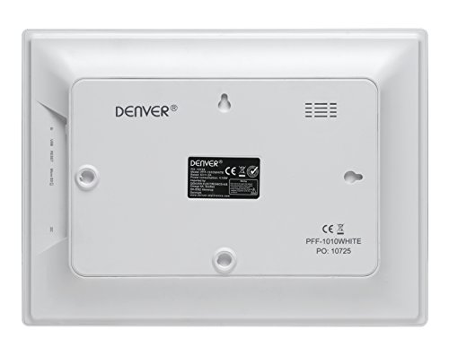 Denver PFF-1010W Marco Para Fotos Digital HD 10", WIFI, Pantalla Táctil, app para iOS o Android