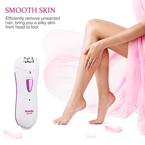 Depiladora, Depiladora Facial Mujer con Luz LED, Depiladora Electrica Sin cable, Recargable Dispositivo de Depilación Aptas para Piernas, Brazo Depiladora, Depiladora Facial Mujer con Luz LED, Depiladora Electrica Sin cable, Recargable Dispositivo de Depilación Aptas para Piernas, Brazo