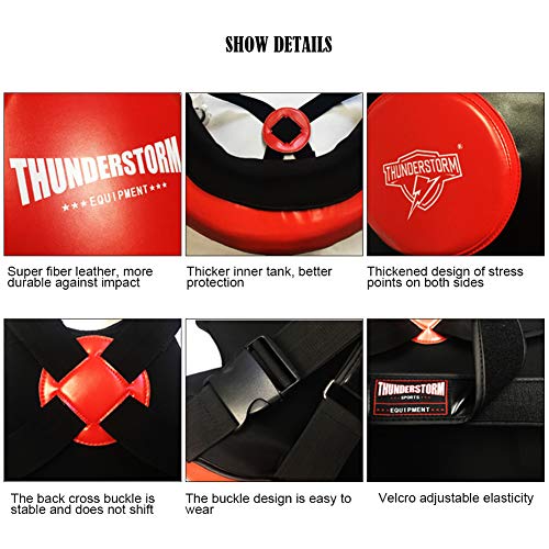 Deportes Profesionales/Artes Marciales Protector Pecho, Almohadilla Corporal Protector Corporal para Boxeo Muay Thai Entrenamiento Artes Marciales (White) Deportes Profesionales/Artes Marciales Protector Pecho, Almohadilla Corporal Protector Corporal para Boxeo Muay Thai Entrenamiento Artes Marciales (White)