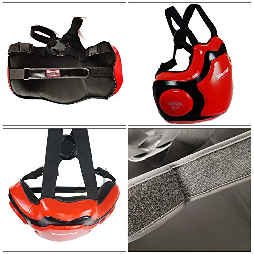 Deportes Profesionales/Artes Marciales Protector Pecho, Almohadilla Corporal Protector Corporal para Boxeo Muay Thai Entrenamiento Artes Marciales (White) Deportes Profesionales/Artes Marciales Protector Pecho, Almohadilla Corporal Protector Corporal para Boxeo Muay Thai Entrenamiento Artes Marciales (White)