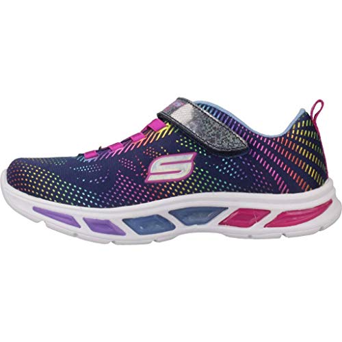 Deportiva SKECHERS Luces 21 Azul