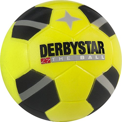 Derbystar fútbol mini Soft, Negro, Amarillo, 2051