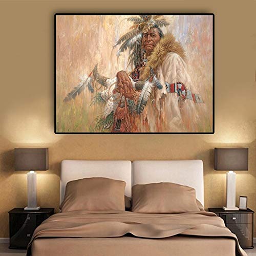 DERFV Pintura al óleo del Cartel de la Lona del Estilo escandinavo DERFV Pintura al óleo del Cartel de la Lona del Estilo escandinavo