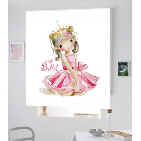 Desconocido Estor Iroa Digital Bailarina Princesa ¡ESTORES ENROLLABLES TRANSLUCIDOS! (140X230, Tejido Screen) Desconocido Estor Iroa Digital Bailarina Princesa ¡ESTORES ENROLLABLES TRANSLUCIDOS! (140X230, Tejido Screen)