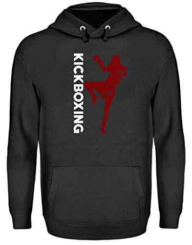 Desconocido Kick Boxing - Lucha con Patadas y Puños - Combate - Pelea - Artes Marciales - Deporte - Sudadera Unisex -L-Negro Intenso Desconocido Kick Boxing - Lucha con Patadas y Puños - Combate - Pelea - Artes Marciales - Deporte - Sudadera Unisex -L-Negro Intenso
