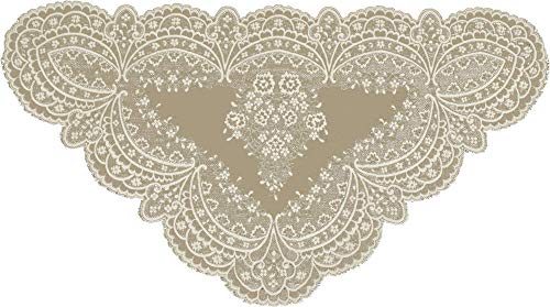 Desconocido Mantilla española beige para Semana Santa