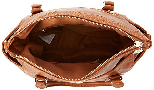 Desigual - Bols_dark Amber Loverty, Bolso Mujer, Marrón (Camel), 14x24x33 cm (B x H T) Desigual - Bols_dark Amber Loverty, Bolso Mujer, Marrón (Camel), 14x24x33 cm (B x H T)