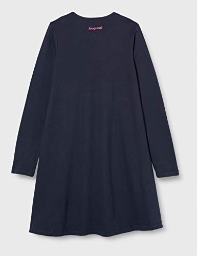 Desigual Vest_Wildflower Vestido Casual, Blue, 13/14 para NiƱas Desigual Vest_Wildflower Vestido Casual, Blue, 13/14 para NiƱas