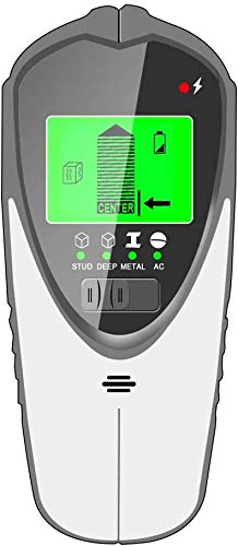 Detector de Pared, 4 en 1 Multifuncional Detector Cables y Tuberias con Pantalla LCD Retroiluminada, Stud Finder Detector de Metales Pared para Detecta Metal Tuberías Madera y AC Cable Detector de Pared, 4 en 1 Multifuncional Detector Cables y Tuberias con Pantalla LCD Retroiluminada, Stud Finder Detector de Metales Pared para Detecta Metal Tuberías Madera y AC Cable