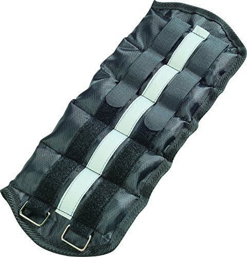 Deuser Tobillera con Peso para Adultos, Color Negro, Talla única Deuser Tobillera con Peso para Adultos, Color Negro, Talla única