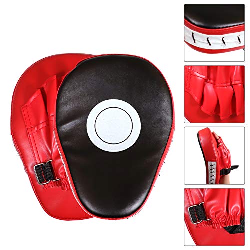 DEWEL Set de Boxeo Entrenamiento - Paos Boxeo Entrenamiento Almohadillas de Impacto de Boxeo, Manoplas de Poliuretano DEWEL Set de Boxeo Entrenamiento - Paos Boxeo Entrenamiento Almohadillas de Impacto de Boxeo, Manoplas de Poliuretano