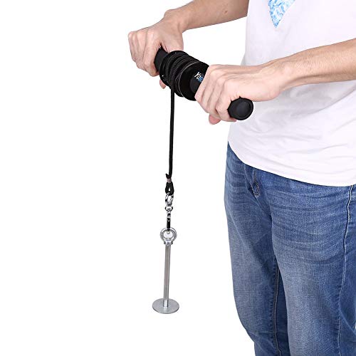DEWIN Rodillo del antebrazo - Nuevo Rodillo del antebrazo Ejercicio Ejercicio Muñeca Agarre Ejercicio Peso Fuerza Gym Bar Brazo DEWIN Rodillo del antebrazo - Nuevo Rodillo del antebrazo Ejercicio Ejercicio Muñeca Agarre Ejercicio Peso Fuerza Gym Bar Brazo