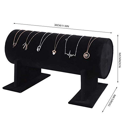 DEWIN Soporte para Diadema - Accesorios de exhibición de la joyería del Pelo del Estante del Tenedor del Soporte del Organizador de la Venda del Estante de la Venda, Negro DEWIN Soporte para Diadema - Accesorios de exhibición de la joyería del Pelo del Estante del Tenedor del Soporte del Organizador de la Venda del Estante de la Venda, Negro