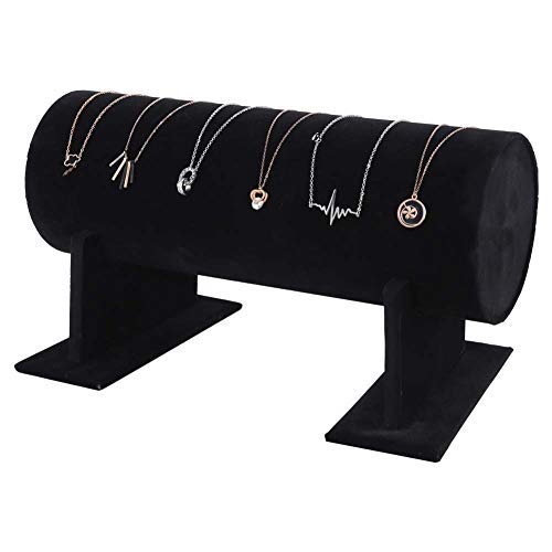 DEWIN Soporte para Diadema - Accesorios de exhibición de la joyería del Pelo del Estante del Tenedor del Soporte del Organizador de la Venda del Estante de la Venda, Negro