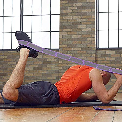 DEZHI 9 bucles de Yoga elástico para Terapia física, Pilates, Danza y Gimnasia para Adultos(Naranja) DEZHI 9 bucles de Yoga elástico para Terapia física, Pilates, Danza y Gimnasia para Adultos(Naranja)