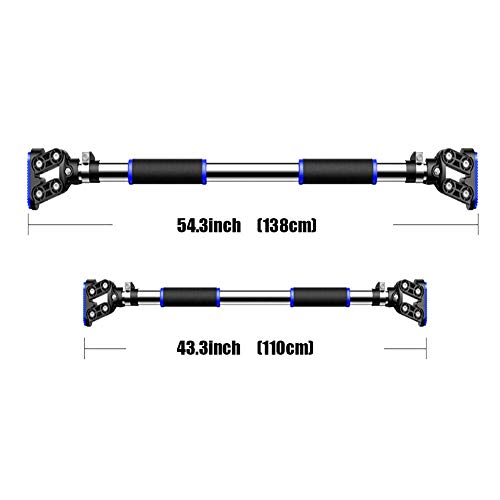 DFBGL Doorway Pull-Up Bar Workout Bar Barra de Ejercicios con Ancho Ajustable Soporta hasta 500KG, Gym Exercise Fitness Home Workout, L DFBGL Doorway Pull-Up Bar Workout Bar Barra de Ejercicios con Ancho Ajustable Soporta hasta 500KG, Gym Exercise Fitness Home Workout, L