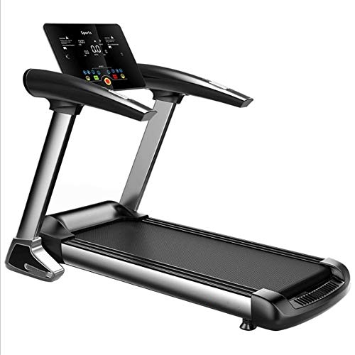 Dfghbn Cinta de Correr Cinta de Correr Plegable caminadora eléctrica Tapiz rodante Adecuado for la conexión inalámbrica Bluetooth Inicio Ejercicio (Color : Photo Color, Size : 1350x650x1250mm)