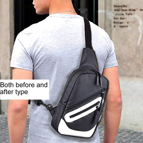 DFV mobile - Backpack Waist Shoulder Bag Nylon for UMI C1 - Black DFV mobile - Backpack Waist Shoulder Bag Nylon for UMI C1 - Black