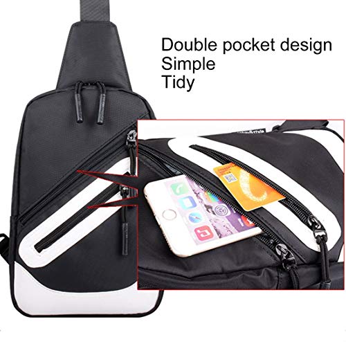 DFV mobile - Backpack Waist Shoulder Bag Nylon for UMI C1 - Black