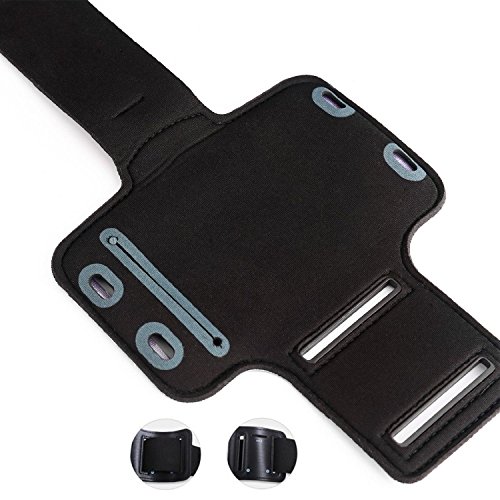 DFV mobile - Funda Profesional Brazalete de Neopreno Premium de Brazo Deporte Correr y Gimnasio para UMI C1 - Negra DFV mobile - Funda Profesional Brazalete de Neopreno Premium de Brazo Deporte Correr y Gimnasio para UMI C1 - Negra