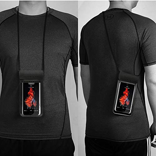 DFV mobile - Funda Sumergible Impermeable Playa Piscina Kayak Buceo Natación Pesca para Ulefone Tiger - Negra DFV mobile - Funda Sumergible Impermeable Playa Piscina Kayak Buceo Natación Pesca para Ulefone Tiger - Negra