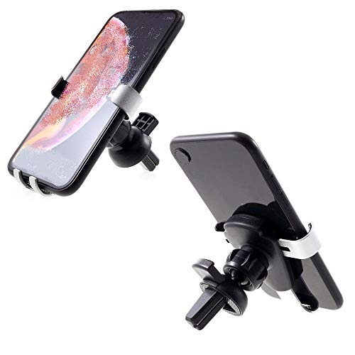 DFV mobile - Gravity Air Vent Phone Car Mount Holder with Clip para GIONEE F100 (2016) - Black