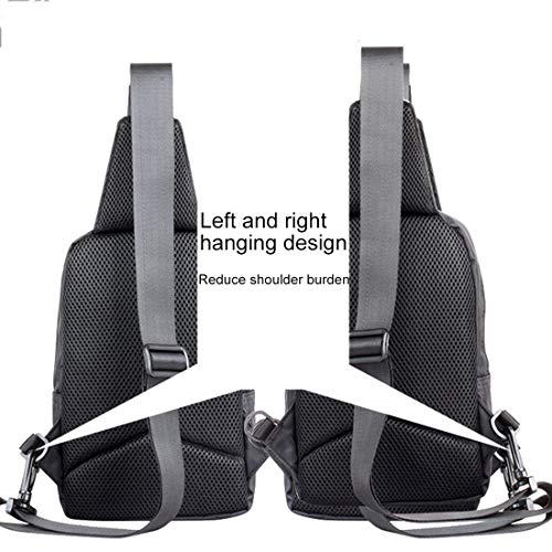 DFV mobile - Mochila Bolso Bandolera Nylon para UMI C1 - Negra