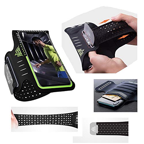 DFV mobile - Professional Cover Neoprene Armband Sport Walking Running Fitness Cycling Gym for Blackberry Z10 4G NA (Rim Laguna) - Black DFV mobile - Professional Cover Neoprene Armband Sport Walking Running Fitness Cycling Gym for Blackberry Z10 4G NA (Rim Laguna) - Black