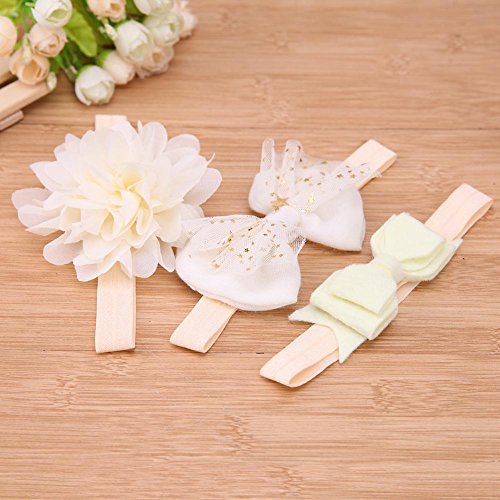 Diademas, Domybest Bebé Bowknot Elástico de la Venda de la Flor Headwear Hair Band Accesorios Diademas, Domybest Bebé Bowknot Elástico de la Venda de la Flor Headwear Hair Band Accesorios