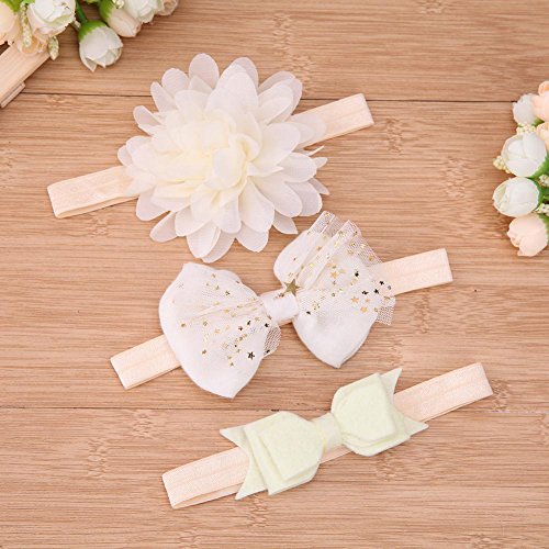 Diademas, Domybest Bebé Bowknot Elástico de la Venda de la Flor Headwear Hair Band Accesorios Diademas, Domybest Bebé Bowknot Elástico de la Venda de la Flor Headwear Hair Band Accesorios