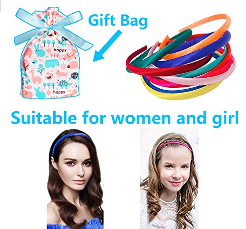 Diademas Mujer Diadema Niñas Diademas de Pelo 20 Piezas Banda Pelo de Satén Accesorios de Peinado de Niñas Hair Scrunchies Diademas Accesorios para el cabello Diademas Mujer Diadema Niñas Diademas de Pelo 20 Piezas Banda Pelo de Satén Accesorios de Peinado de Niñas Hair Scrunchies Diademas Accesorios para el cabello