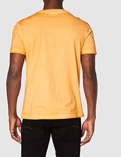 Diadora Camiseta Hombre SS Spectra Used T-Shirt, Hombre, Camiseta, 502.174677, Arancio Senape, M