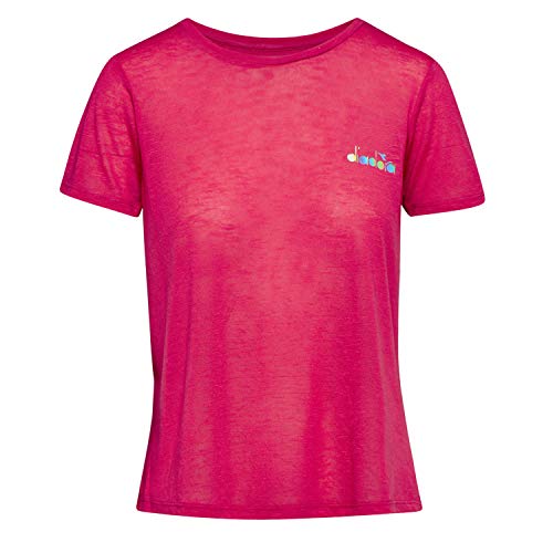 Diadora - Camiseta L. SS T-Shirt Workout para Mujer (EU XS)