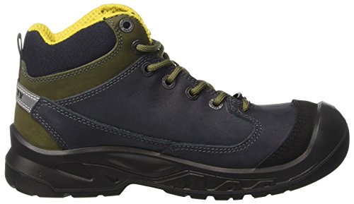 Diadora - Continental Ii High S3, zapatos de trabajo Unisex adulto, Azul (Blu/verde Conifera), 38 EU