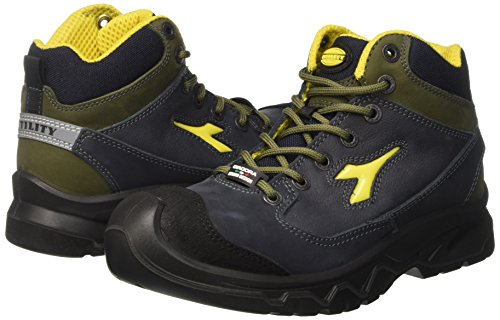 Diadora - Continental Ii High S3, zapatos de trabajo Unisex adulto, Azul (Blu/verde Conifera), 38 EU Diadora - Continental Ii High S3, zapatos de trabajo Unisex adulto, Azul (Blu/verde Conifera), 38 EU