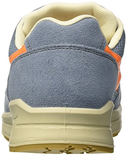 Diadora - D-jump Low S1p Esd, zapatos de trabajo Unisex adulto, Azul (Blu Denim Sbiadito/arancio Flame), 38 EU