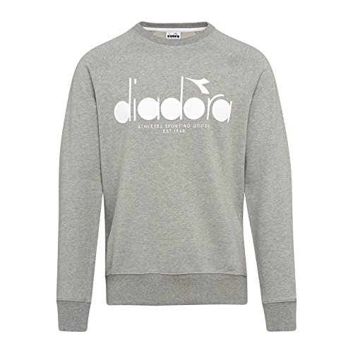 Diadora - Vellón Sweatshirt Crew 5PALLE para Hombre (EU L)