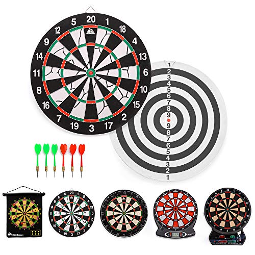 Diana 43 cm - Juego Completo con 6 Dardos - Divertido para Niños y Adultos (Tradicionales) Diana 43 cm - Juego Completo con 6 Dardos - Divertido para Niños y Adultos (Tradicionales)