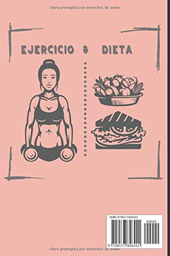 Diario de Dieta para Mujeres - Para Ponerse en Forma y Bajar de Peso: Para Conseguir Adelgazar Anotando Tus Rutinas de Ejercicio y Alimentos - Este ... de más - Libro con 200 páginas & 100 días Diario de Dieta para Mujeres - Para Ponerse en Forma y Bajar de Peso: Para Conseguir Adelgazar Anotando Tus Rutinas de Ejercicio y Alimentos - Este ... de más - Libro con 200 páginas & 100 días