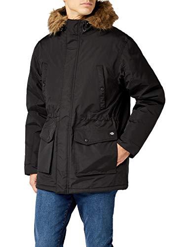 Dickies Curtis, Parka para Hombre, Negro, Medium Dickies Curtis, Parka para Hombre, Negro, Medium