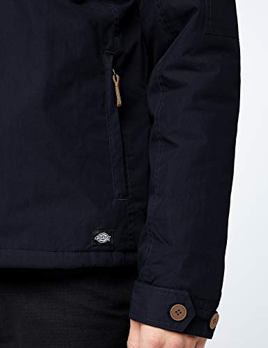 Dickies Milford Abrigo, Azul (Dark Navy), Large (Tamaño del Fabricante:Large) para Hombre Dickies Milford Abrigo, Azul (Dark Navy), Large (Tamaño del Fabricante:Large) para Hombre