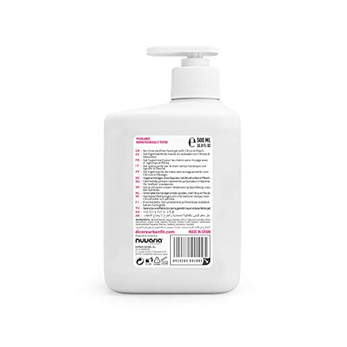 Dicora UrbanFit Bote Higienizante de manos Gel Cítricos y Melocotón 500 ml