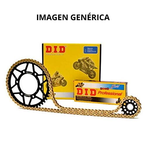 DID 525VX3 - Kit Transmisión Arrastre Cadena reforzada Piñon y Corona compatible con BM-W F 700 GS (2013-2018) DID 525VX3 - Kit Transmisión Arrastre Cadena reforzada Piñon y Corona compatible con BM-W F 700 GS (2013-2018)