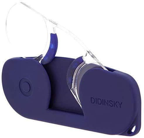 DIDINSKY Gafas de Lectura sin Patillas Graduadas para Hombre y Mujer transparentes. Gafas de presbicia para hombre y mujer retro o vintage para vista cansada. Indigo +2.0 – MIM DIDINSKY Gafas de Lectura sin Patillas Graduadas para Hombre y Mujer transparentes. Gafas de presbicia para hombre y mujer retro o vintage para vista cansada. Indigo +2.0 – MIM
