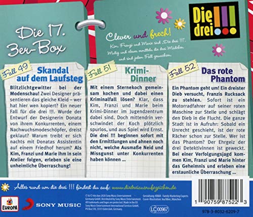 Die 17.3er Box (Folgen 49,51,52) Die 17.3er Box (Folgen 49,51,52)