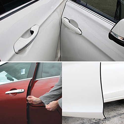 Diealles Protector de Puerta de Coche Goma Borde de Coche Caucho Sello Protección - Negro (5M) Diealles Protector de Puerta de Coche Goma Borde de Coche Caucho Sello Protección - Negro (5M)