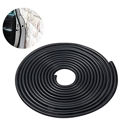 Diealles Protector de Puerta de Coche Goma Borde de Coche Caucho Sello Protección - Negro (5M) Diealles Protector de Puerta de Coche Goma Borde de Coche Caucho Sello Protección - Negro (5M)