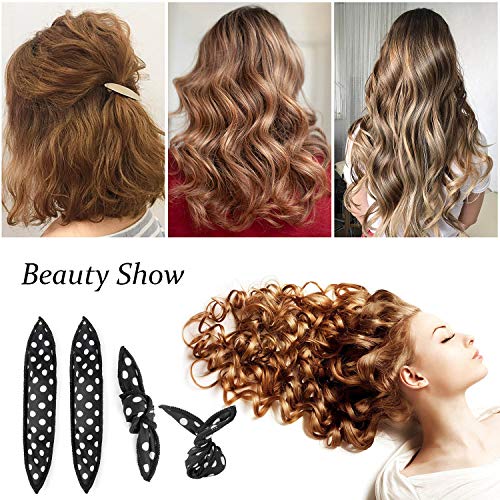 Diealles Shine 20Pcs Rodillos de Pelo Flexibles de la Espuma,Flexible Rizadores de Pelo de Espuma Suaves Almohada de Sueño Herramientas de Estilismo DIY para Mujeres y Niñas, Negro Diealles Shine 20Pcs Rodillos de Pelo Flexibles de la Espuma,Flexible Rizadores de Pelo de Espuma Suaves Almohada de Sueño Herramientas de Estilismo DIY para Mujeres y Niñas, Negro