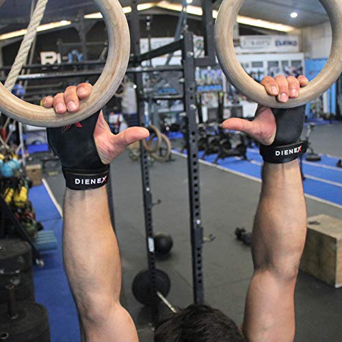 DIENEX Exess 3H Calleras para Crossfit Grips 3 Agujeros, Agarre para Cross Training, Dominadas, Calistenia, Gimnasia, Kettlebell, Pesas, Pullups, Fitness, Protección de Manos (Talla M) DIENEX Exess 3H Calleras para Crossfit Grips 3 Agujeros, Agarre para Cross Training, Dominadas, Calistenia, Gimnasia, Kettlebell, Pesas, Pullups, Fitness, Protección de Manos (Talla M)